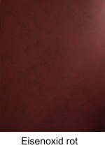 Eisenoxid rot, Pigmente Acryl auf Leinwand - 2011