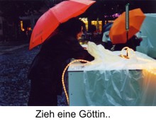 Zieh eine Göttin' - Aktion 'Kunstkiste' des KBH innerhalb Heilbronner Kulturnacht - 2007