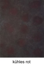 kühles rot, Pigmente Acryl auf Leinwand - 2003